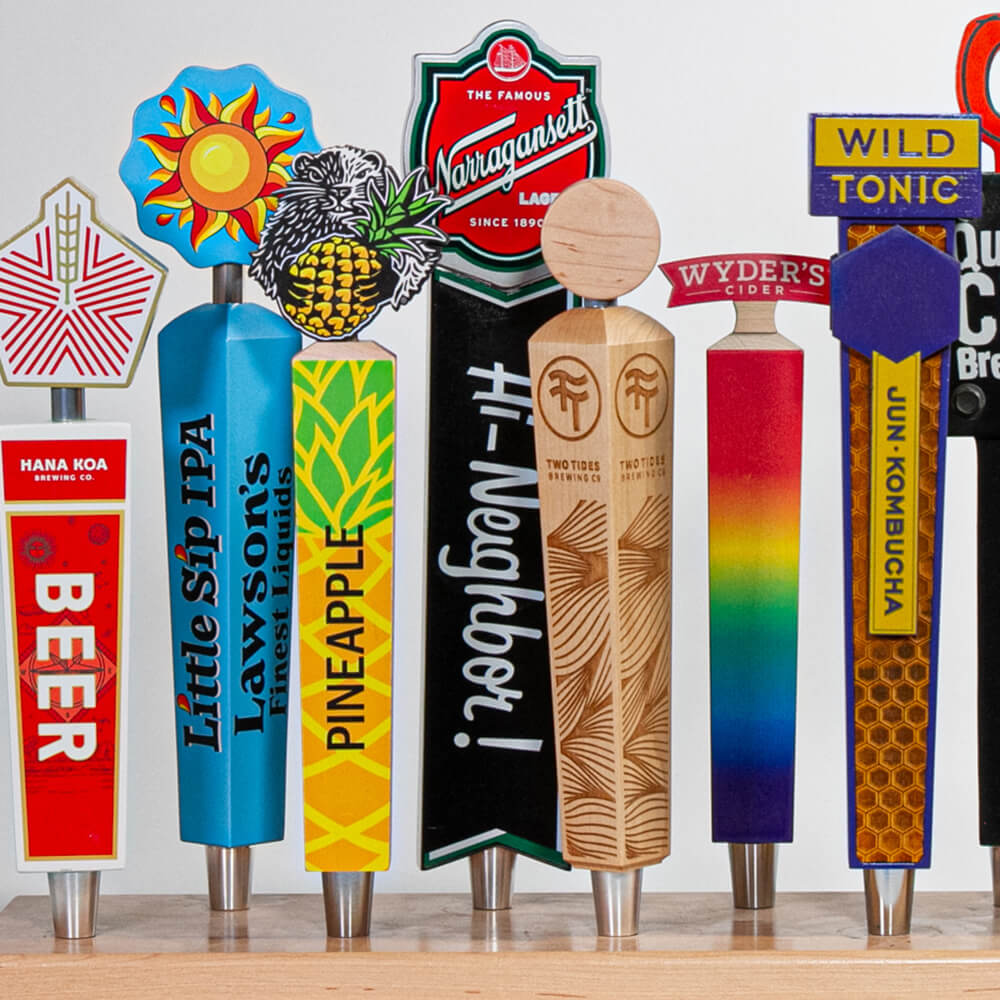 Custom Shaft & Topper Tap Handles