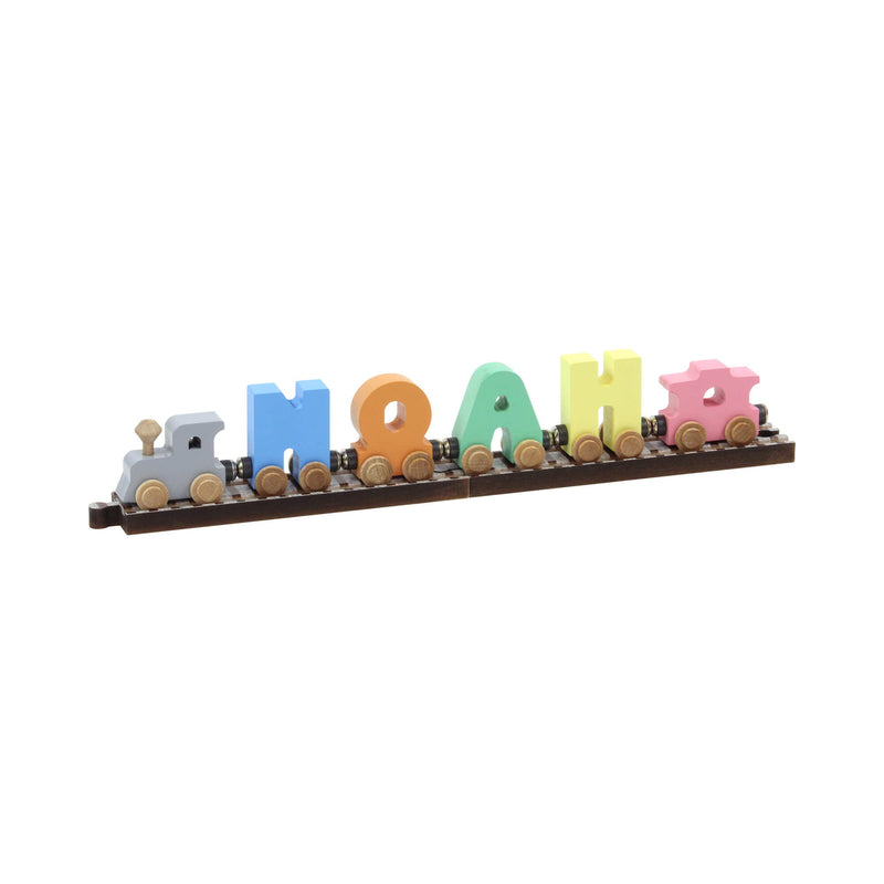 NameTrains Pastel Letters Name
