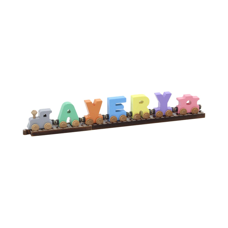 NameTrains Pastel Letters Name