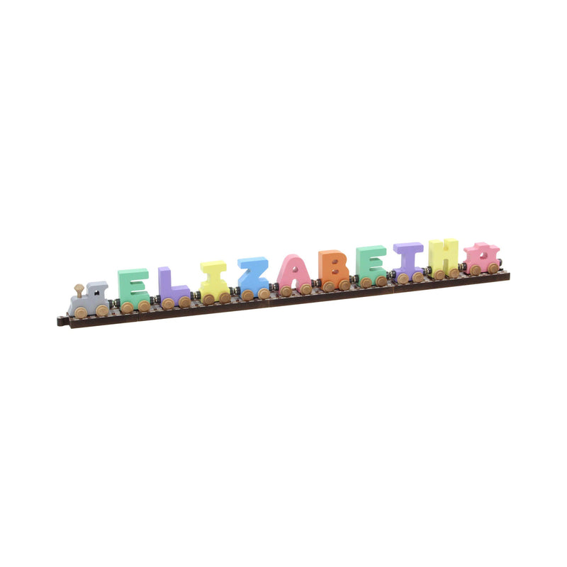 NameTrains Pastel Letters Name