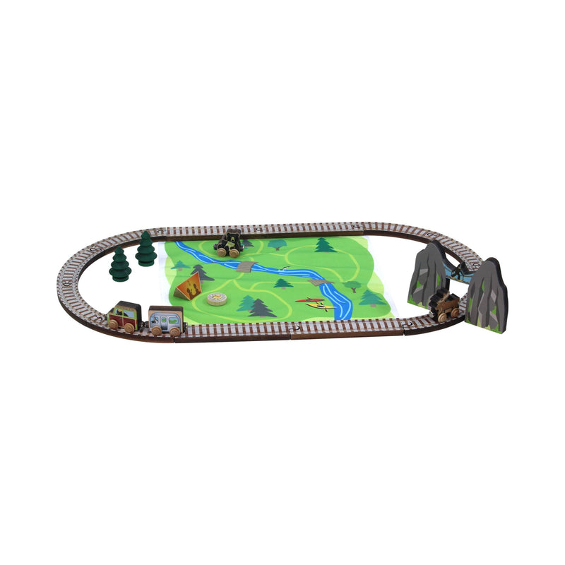 NameTrains Mountain Adventure Train Set