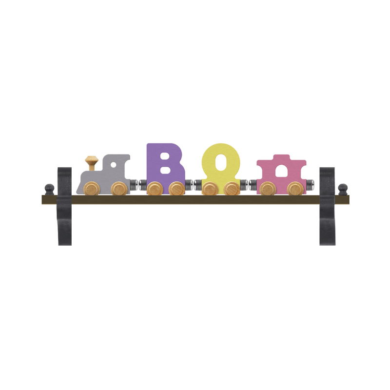 NameTrains Pastel Letters Name