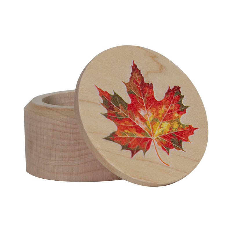 Maple Leaf Trinket Box