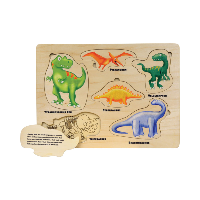 Lift & Learn Dinosaurs Puzzle