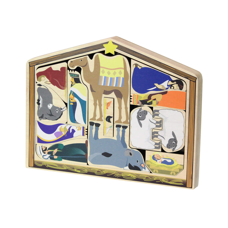 Printed Nativity Puzzle