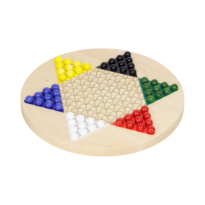 Printed Maple Chinese Checkers