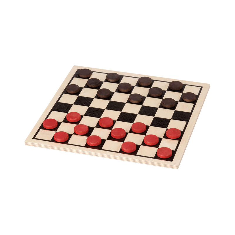 Basic Checkerboard with Plain Checkers