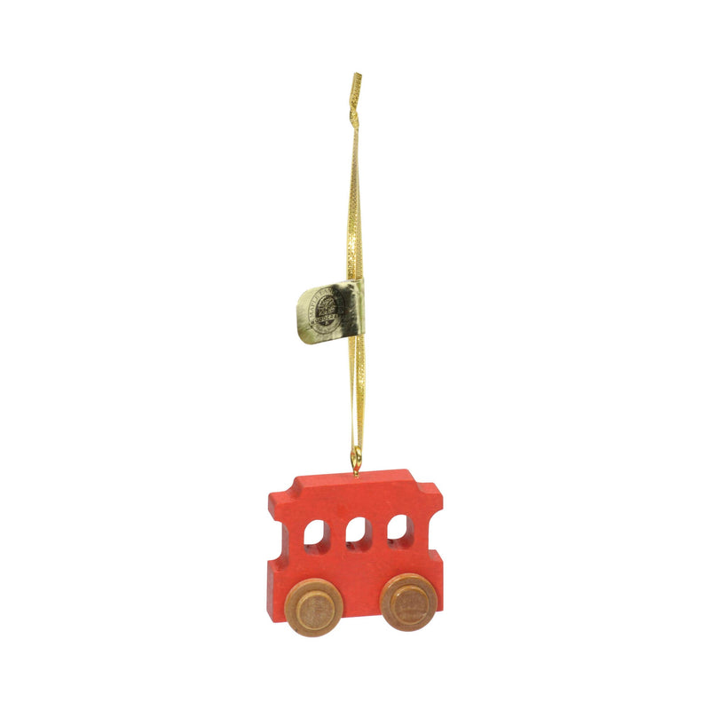 Red Trolley Ornament