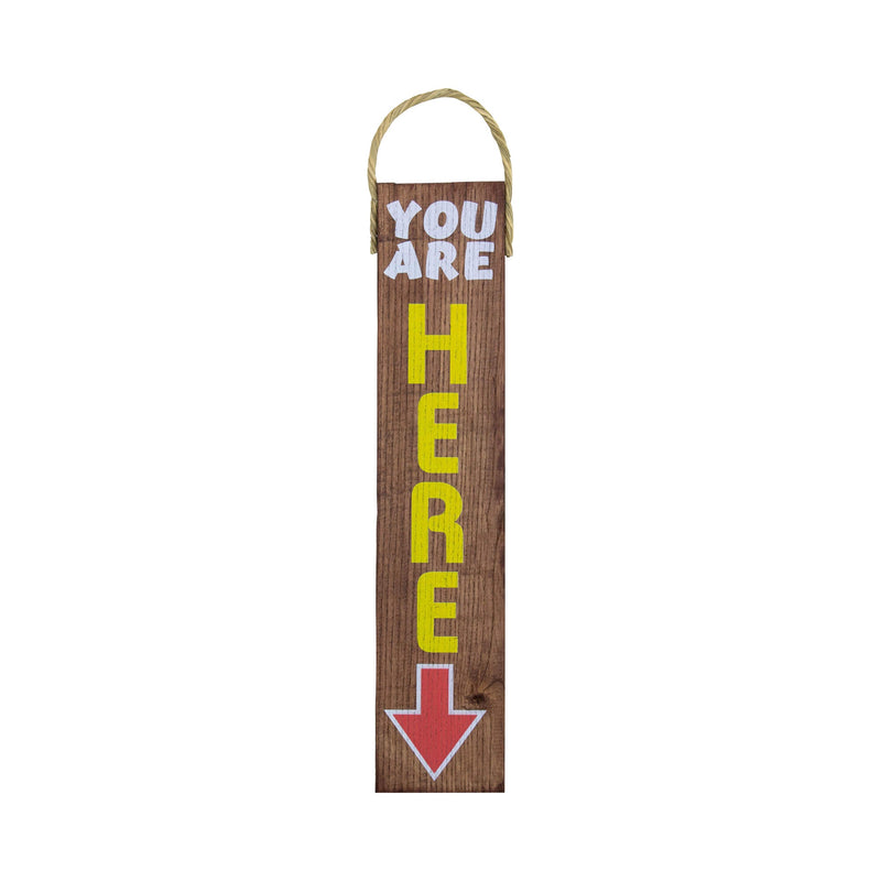 You Are Here Pallet Sign