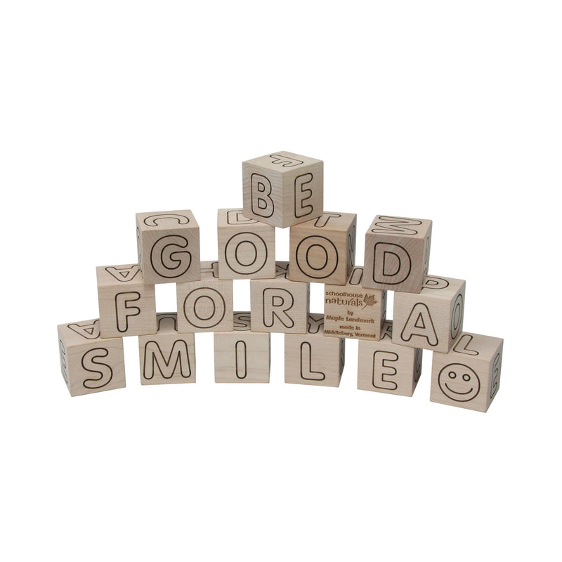 Simple Letter Blocks